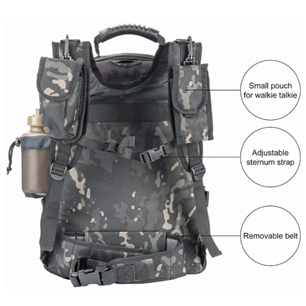 New Molle System Adjustable Waterproof Backpack - Picture 6 of 8